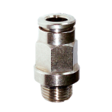 A101 - Straight Male Adaptor, Parallel,