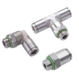 A100X - Push-In Fittings in Stainless-Steel