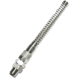 E534 - Male Connector Swivel, With Spring, Taper