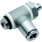 A132X - Flow Regulator for Cylinders, Stainless Steel